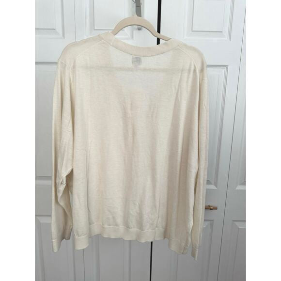 NWT! A New Day Cream button down cardigan - Picture 4 of 5